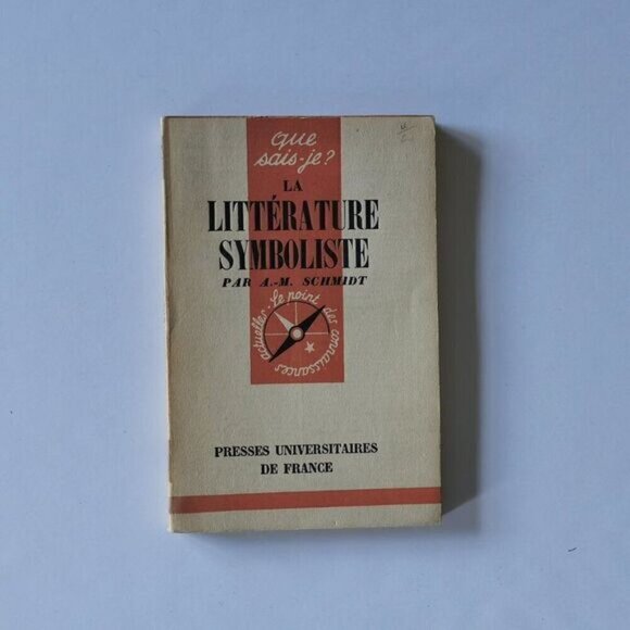 1957 La Litterature Symboliste French Book, France Literary Artistic Movement - Picture 4 of 9